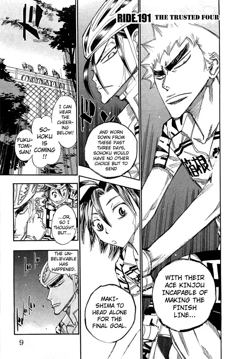 Yowamushi Pedal Chapter 191 3